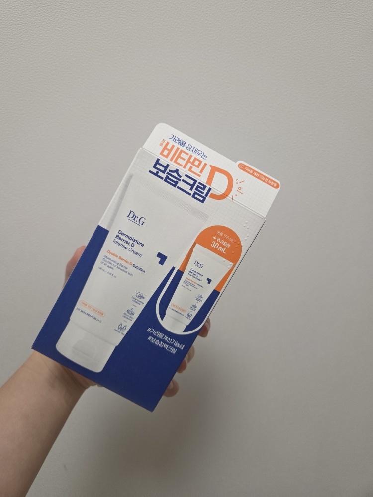 닥터지 (Dr.G) 더모이스처 배리어.D 인텐스 크림 review image