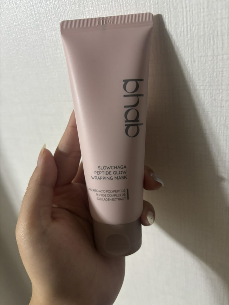 비햅 (bhab) 슬로우차가 펩타이드 글로우 랩핑 마스크 review image