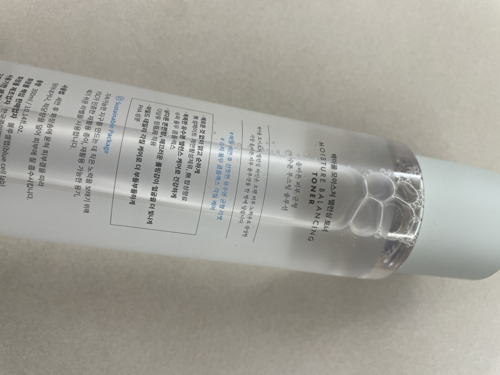 水分平衡爽肤水的真实用户使用照片