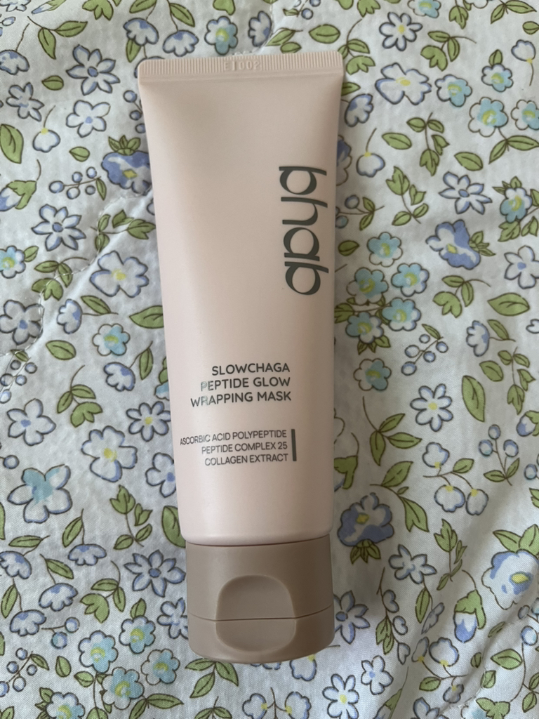 비햅 (bhab) 슬로우차가 펩타이드 글로우 랩핑 마스크 review image