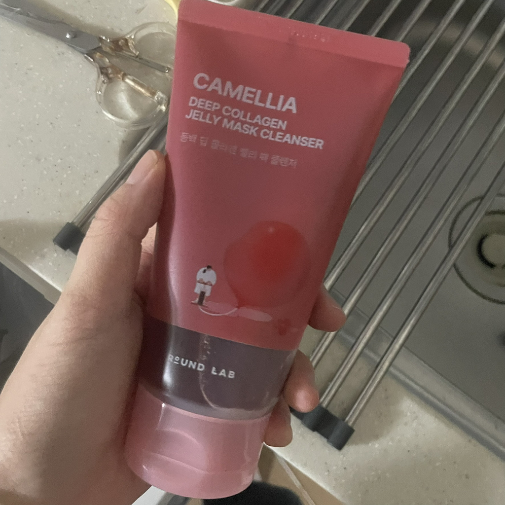 라운드랩 (ROUNDLAB) 동백 딥 콜라겐 젤리 팩 클렌저 review image