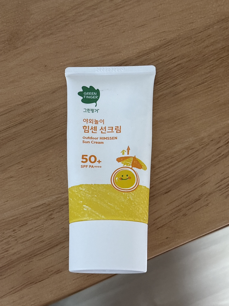 그린핑거 (GREENFINGER) 야외놀이 힘센 선크림 [SPF50+/PA++++] review image