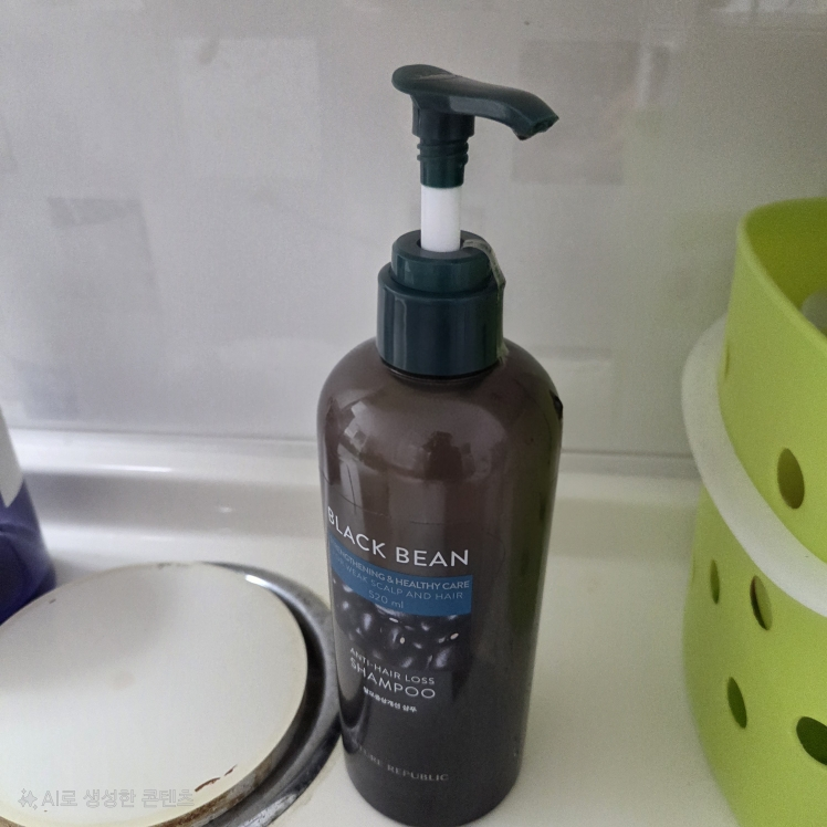 네이처리퍼블릭 (NATUREREPUBLIC) 블랙빈 탈모증상 개선 샴푸 review image