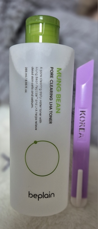 비플레인 (beplain) 녹두 모공 클리어링 라하 토너 review image
