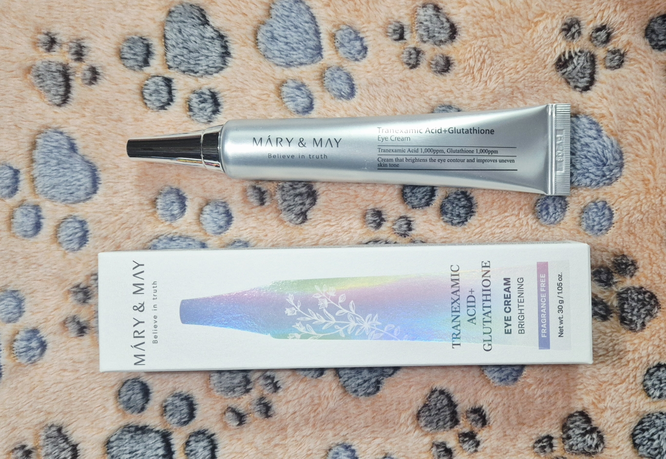 마리엔메이 (MARY&MAY) 트라넥사믹산 글루타티온 아이크림 review image