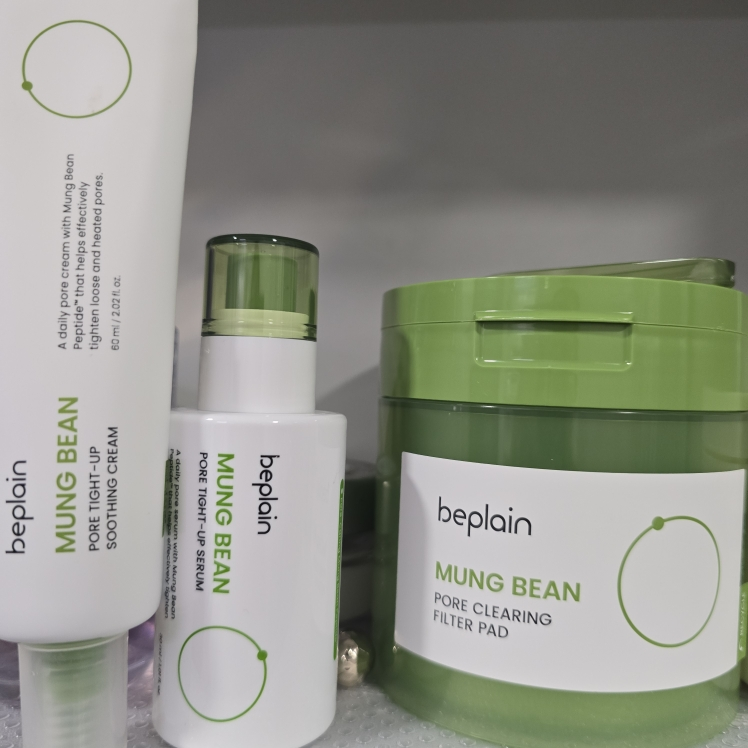 绿豆毛孔紧致舒缓霜的真实用户使用照片