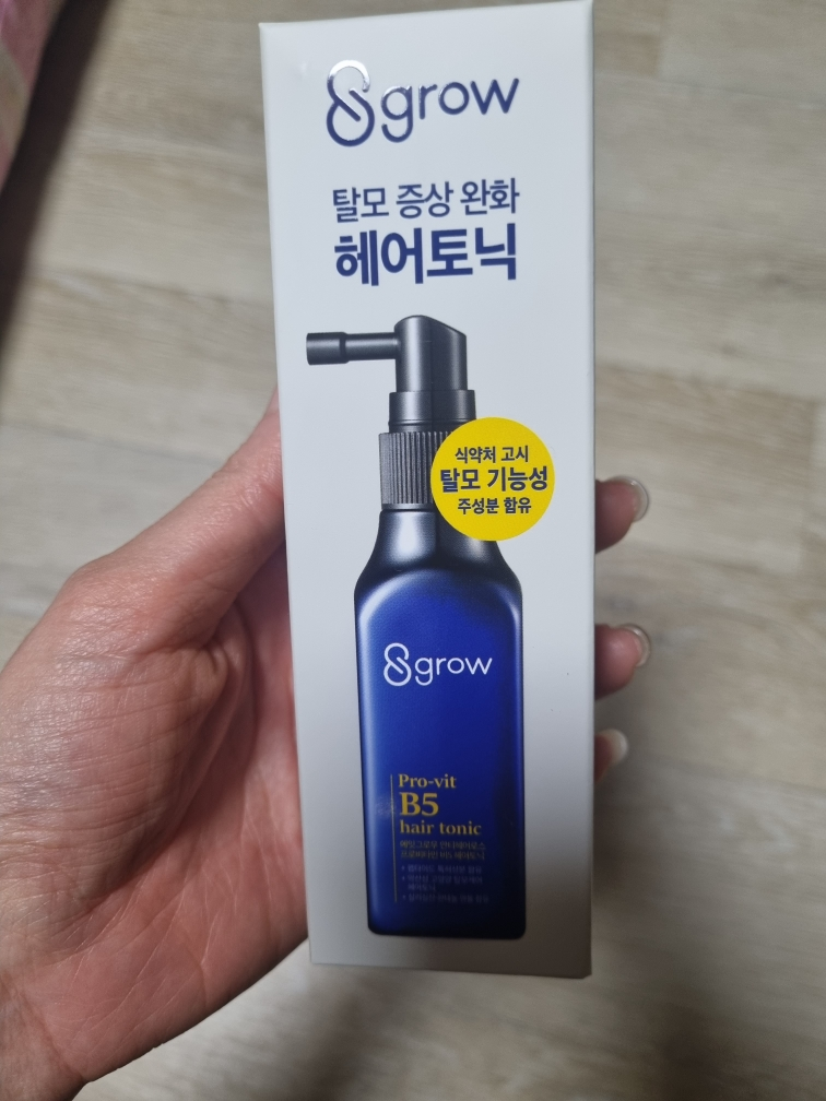 에잇그로우 (8grow) 안티헤어로스 프로비타민B5 헤어토닉 review image
