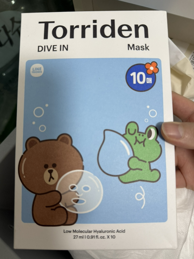 토리든 (Torriden) 다이브인 저분자 히알루론산 마스크 review image