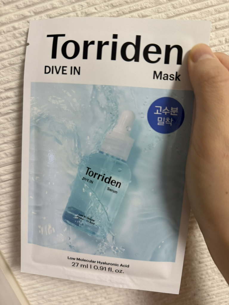토리든 (Torriden) 다이브인 저분자 히알루론산 마스크 review image