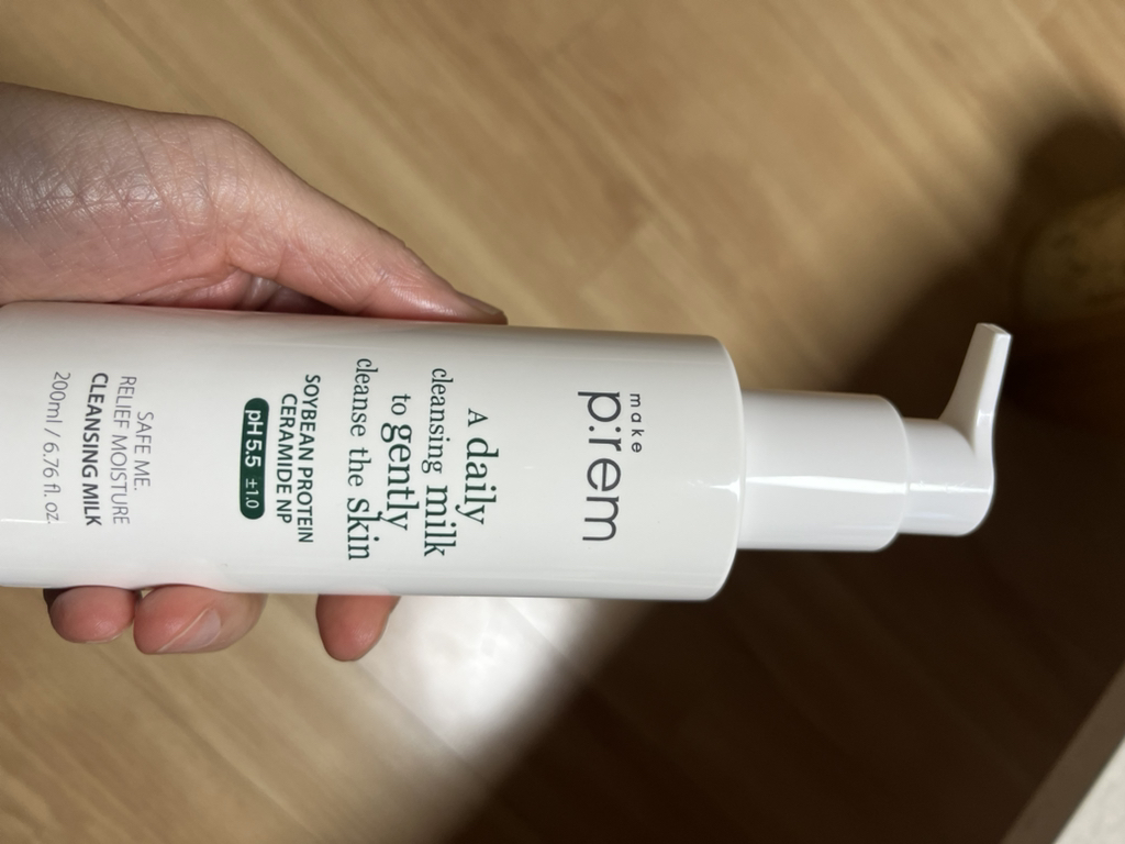 메이크프렘 (makep:rem) 세이프 미 릴리프 모이스처 클렌징 밀크 review image