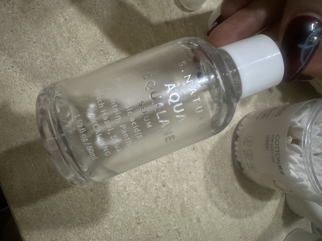 水库角鲨烷精华的真实用户使用照片