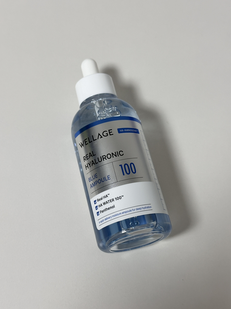 웰라쥬 (WELLAGE) 리얼 히알루로닉 블루 100 앰플 review image