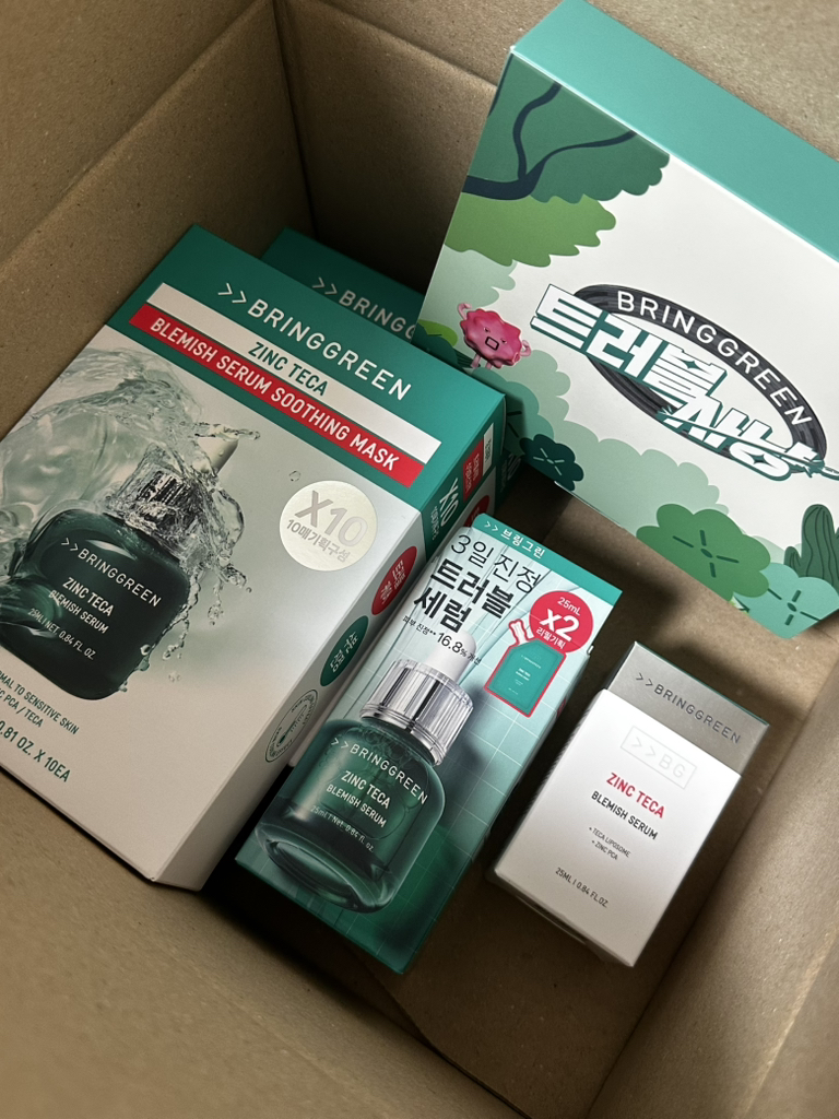브링그린 (BRINGGREEN) 징크테카 트러블 세럼 review image