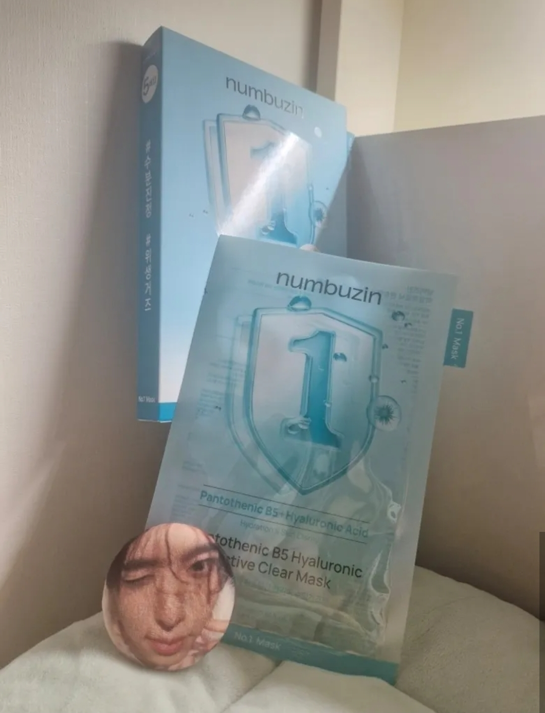 numbuzin 1. Hyaluronic Pantothenic Acid Clear Soothing Gel Pack review image