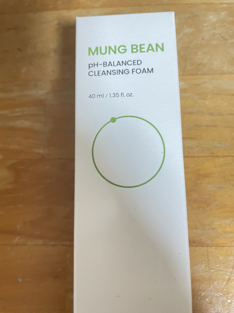 绿豆弱酸性洗面奶的真实用户使用照片