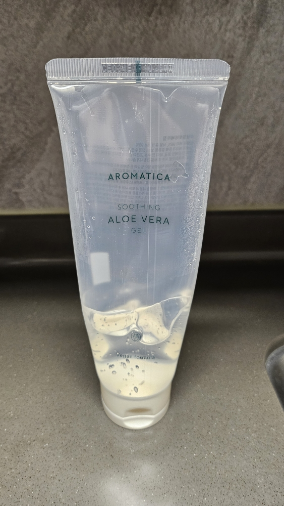 舒缓芦荟胶的真实用户使用照片