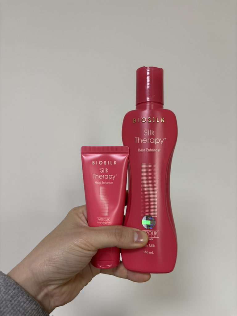 실크테라피 (SILKTHERAPY) 히트인핸서 헤어 밀크 review image