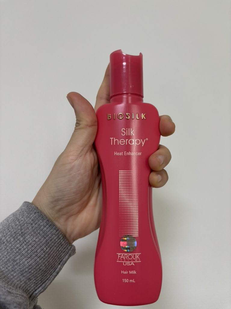실크테라피 (SILKTHERAPY) 히트인핸서 헤어 밀크 review image