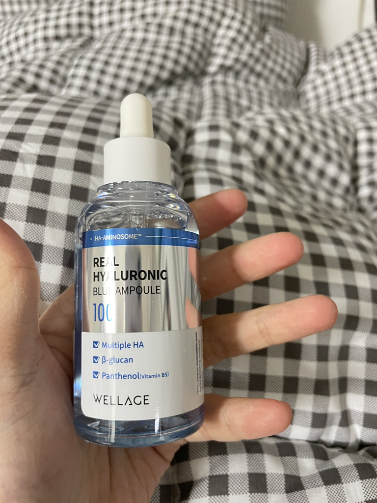 真正玻尿酸蓝色100安瓿的真实用户使用照片
