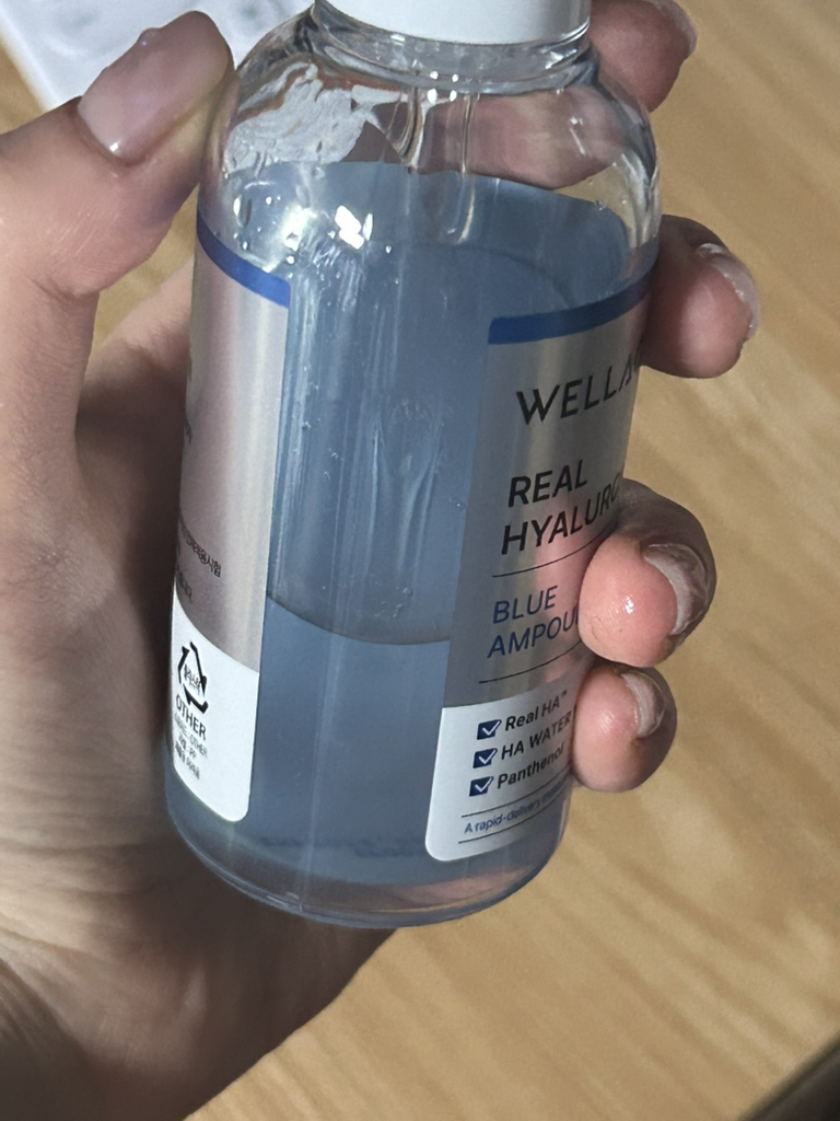 真正玻尿酸蓝色100安瓿的真实用户使用照片