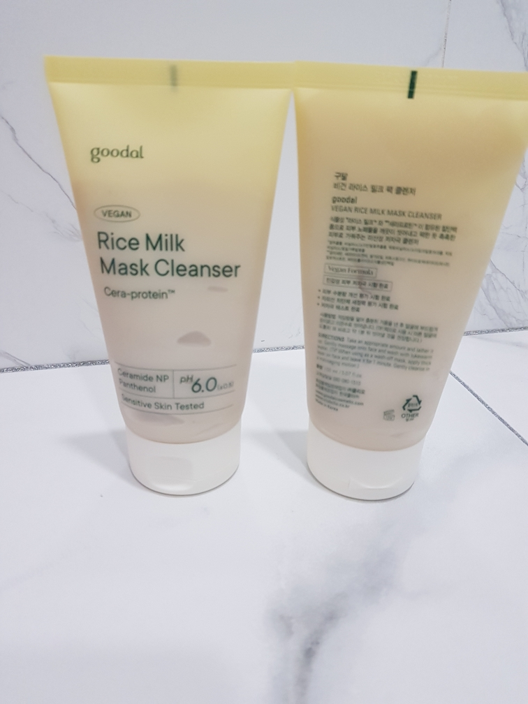 구달 (goodal) 비건라이스 밀크 팩 클렌저 review image