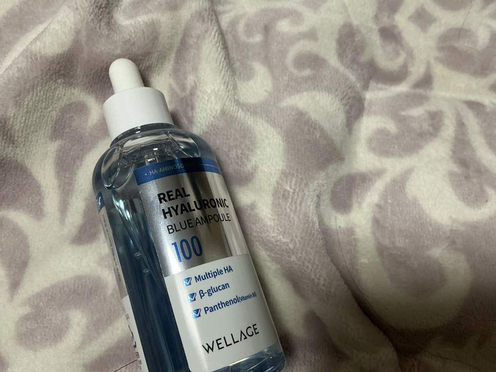 真正玻尿酸蓝色100安瓿的真实用户使用照片