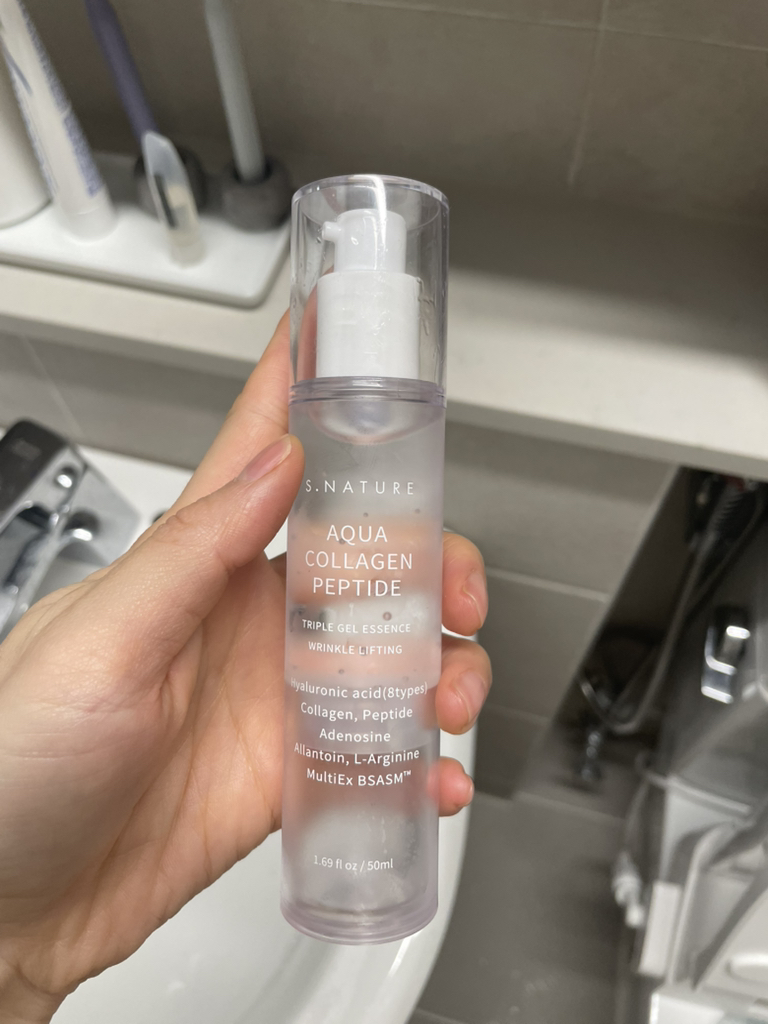 에스네이처 (S.NATURE) 아쿠아 콜라겐 펩타이드 트리플 젤 에센스 review image