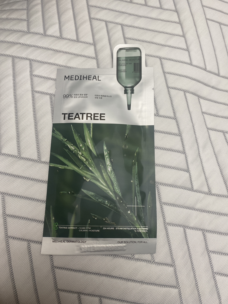 美迪惠尔 必需面膜 [茶树镇定补水] common.review image