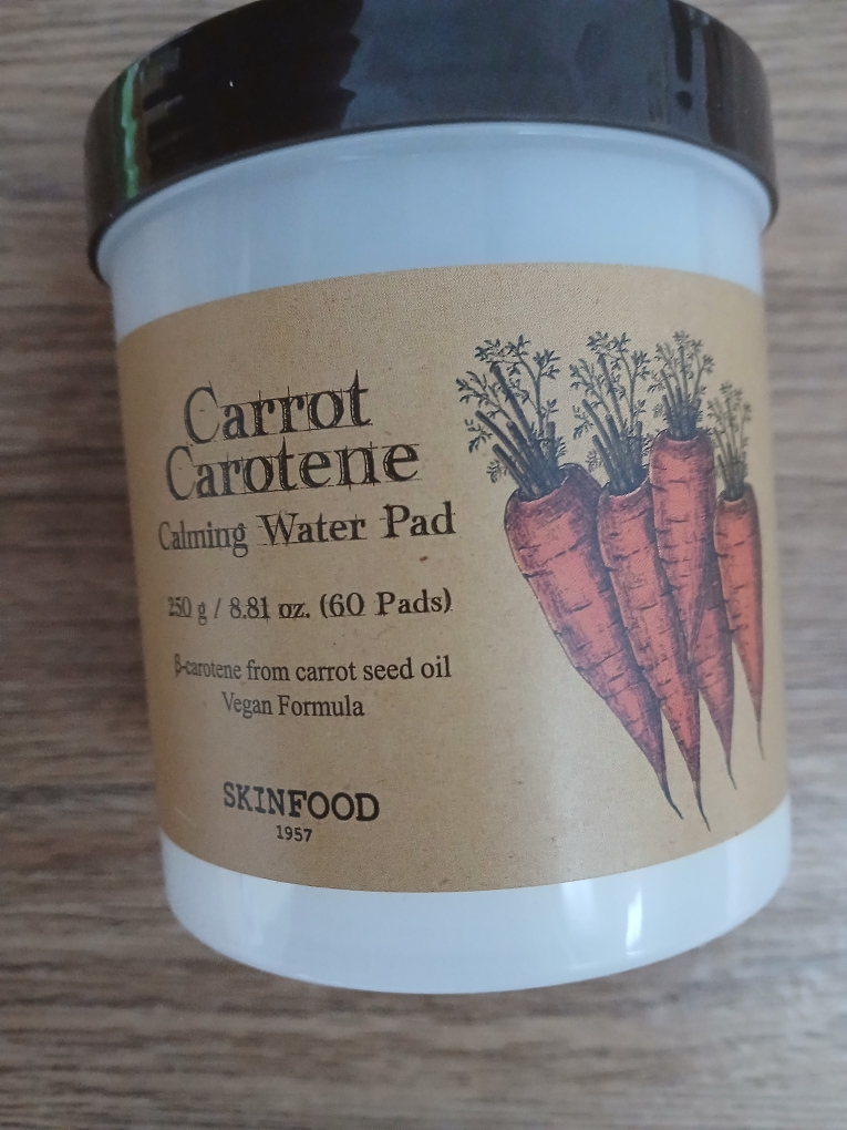 스킨푸드 (SKINFOOD) 캐롯 카로틴 카밍 워터 패드 review image
