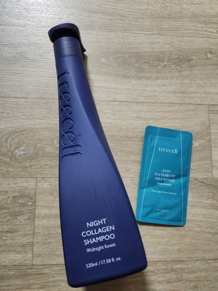 트리셀 (Treecell) 나이트 콜라겐 샴푸 [미드나잇포레스트] review image