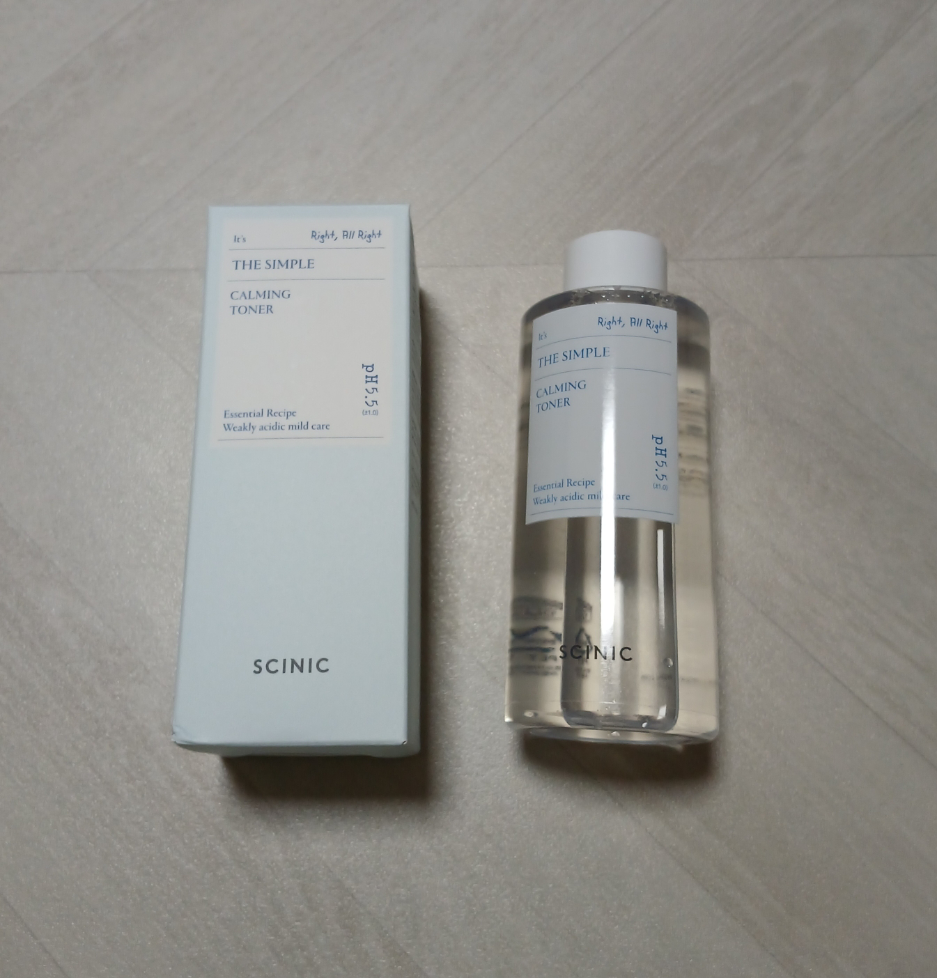 싸이닉 (SCINIC) 더 심플 카밍 토너 review image