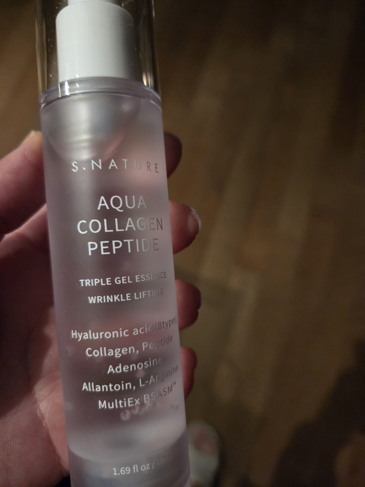 에스네이처 (S.NATURE) 아쿠아 콜라겐 펩타이드 트리플 젤 에센스 review image