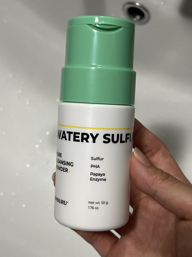 신스루 (sinsuru) 워터리 설퍼 모공 클렌징 파우더 review image