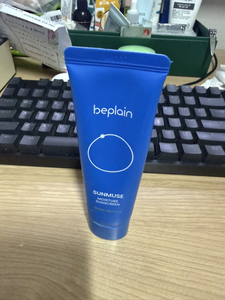 Sunmuse 保湿防晒霜 [SPF50+/PA++++]的真实用户使用照片