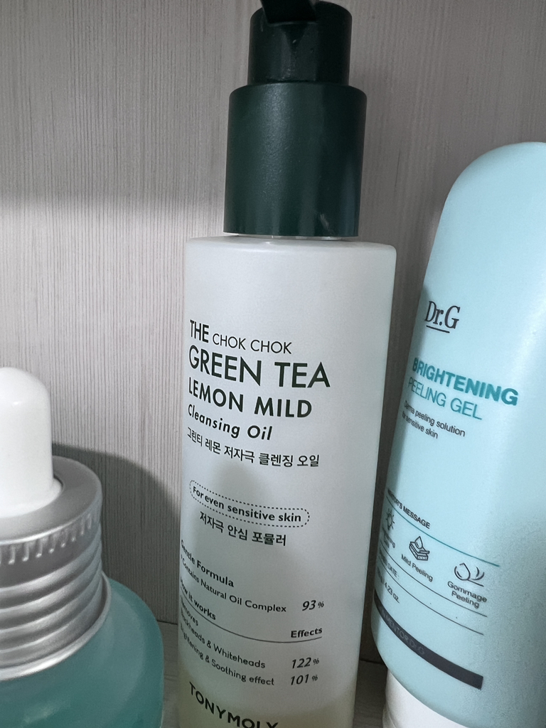 TONYMOLY Dầu tẩy trang xanh trà xanh chanh dịu nhẹ review image