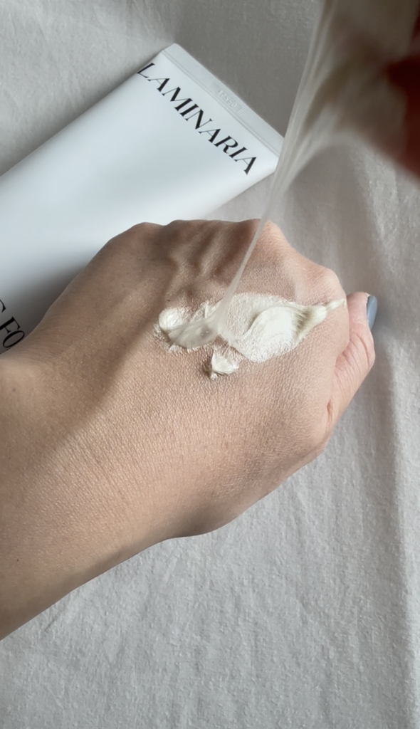 海带安瓶清洁泡沫的真实用户使用照片