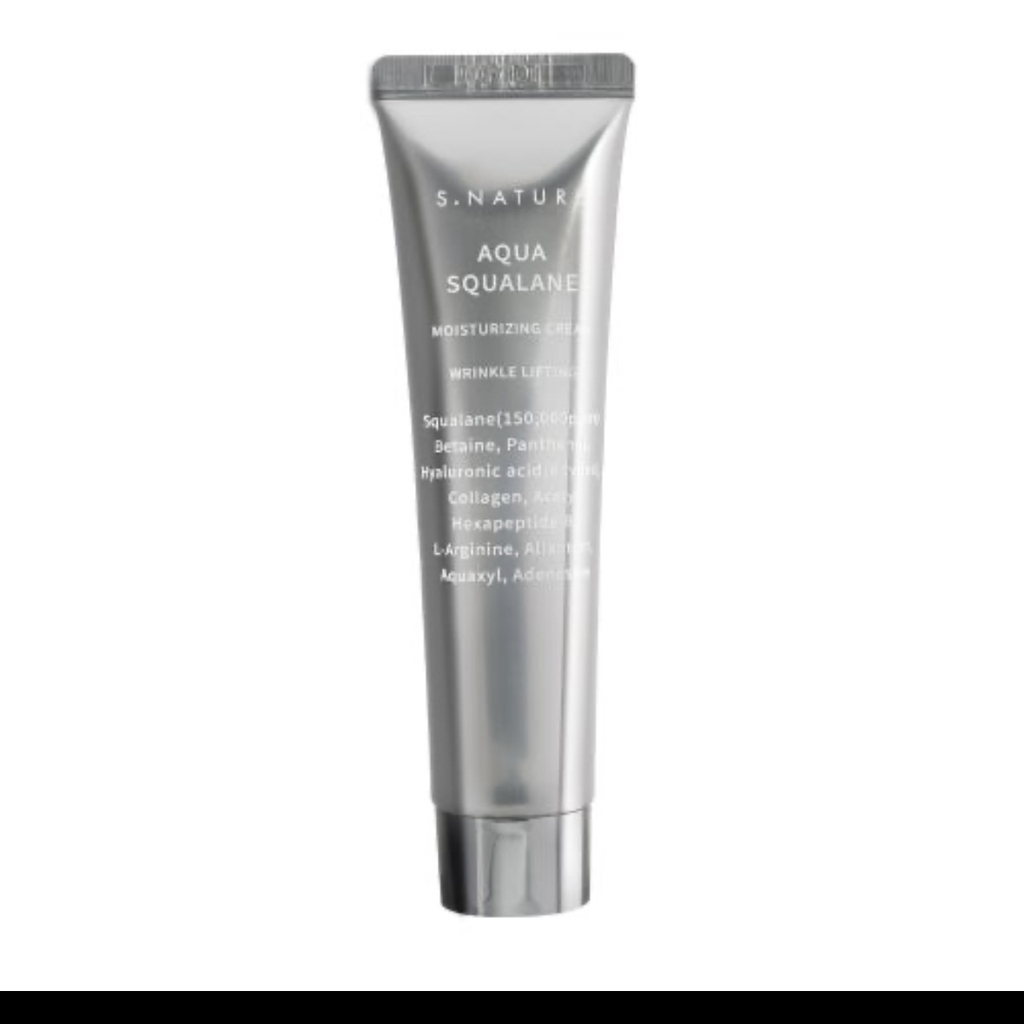 水库角鲨烷补水面霜的真实用户使用照片