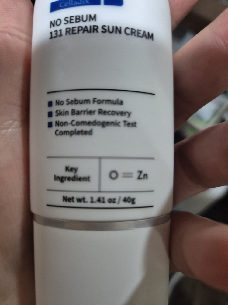 셀라딕스 (Celladix) 노세범 131 리페어 선크림 [SPF36/PA+++] review image