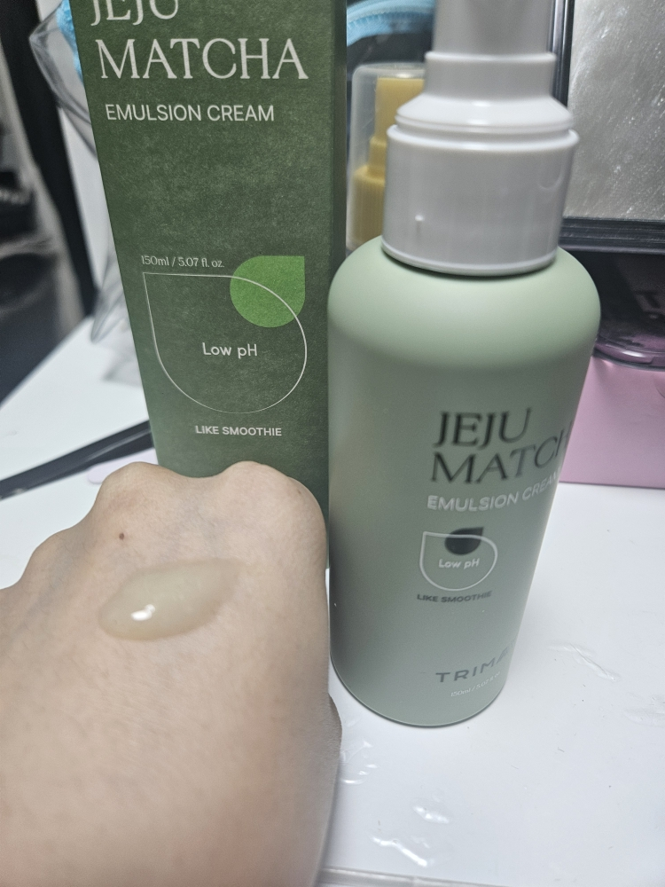 特里迈 济州抹茶低桃舒缓乳霜 common.review image