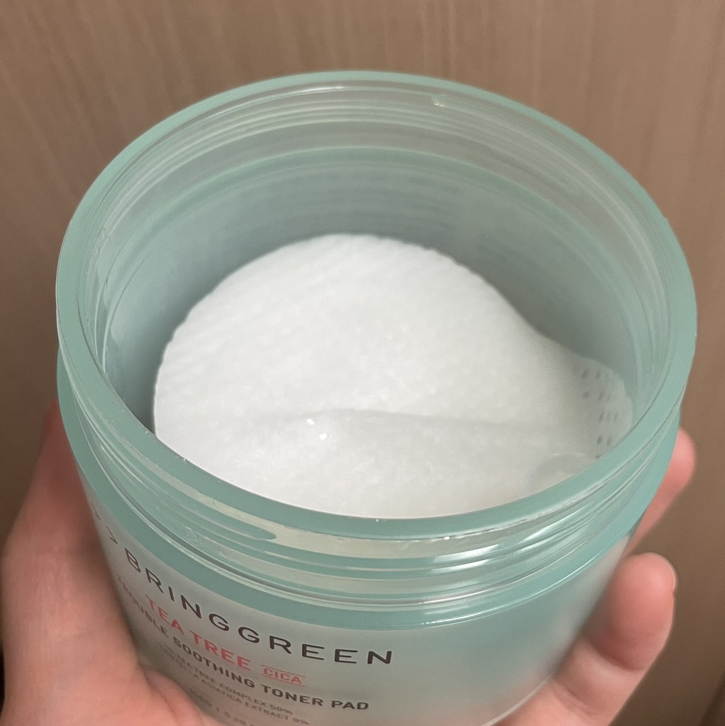 BRINGGREEN Tee Tree Sika Trouble Soothing Toner Pad review image