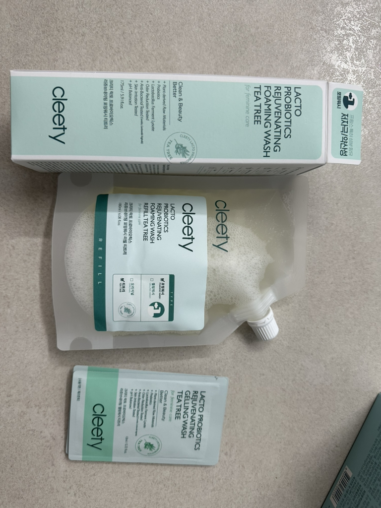 克里蒂 乳酸菌女性泡沫洗液 [茶树味］ common.review image