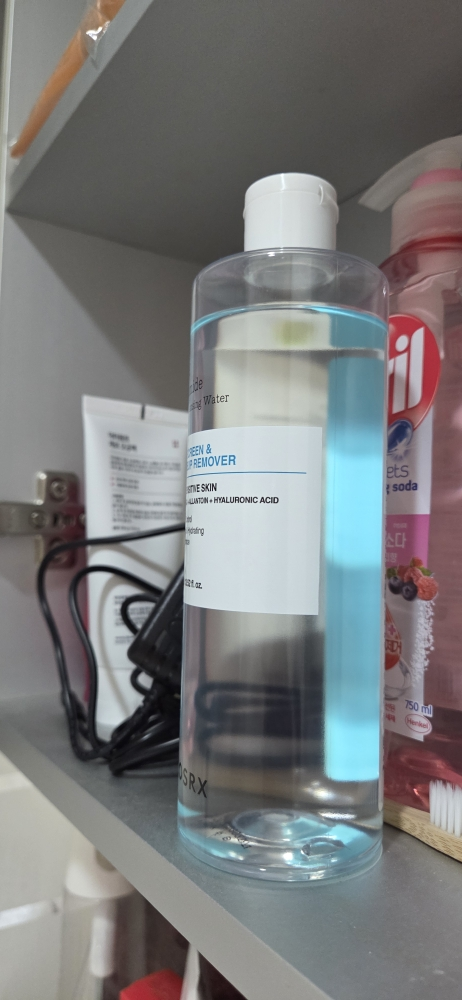 弱酸性烟酰胺胶束洁肤水的真实用户使用照片