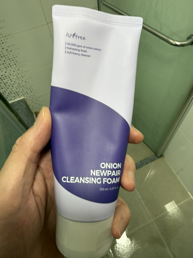 Ảnh đánh giá thực tế của người dùng về Onion New Fair Cleansing Foam