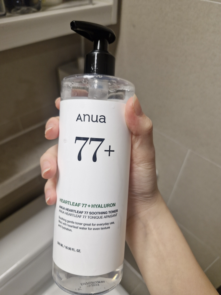 鱼腥草舒缓爽肤水的真实用户使用照片