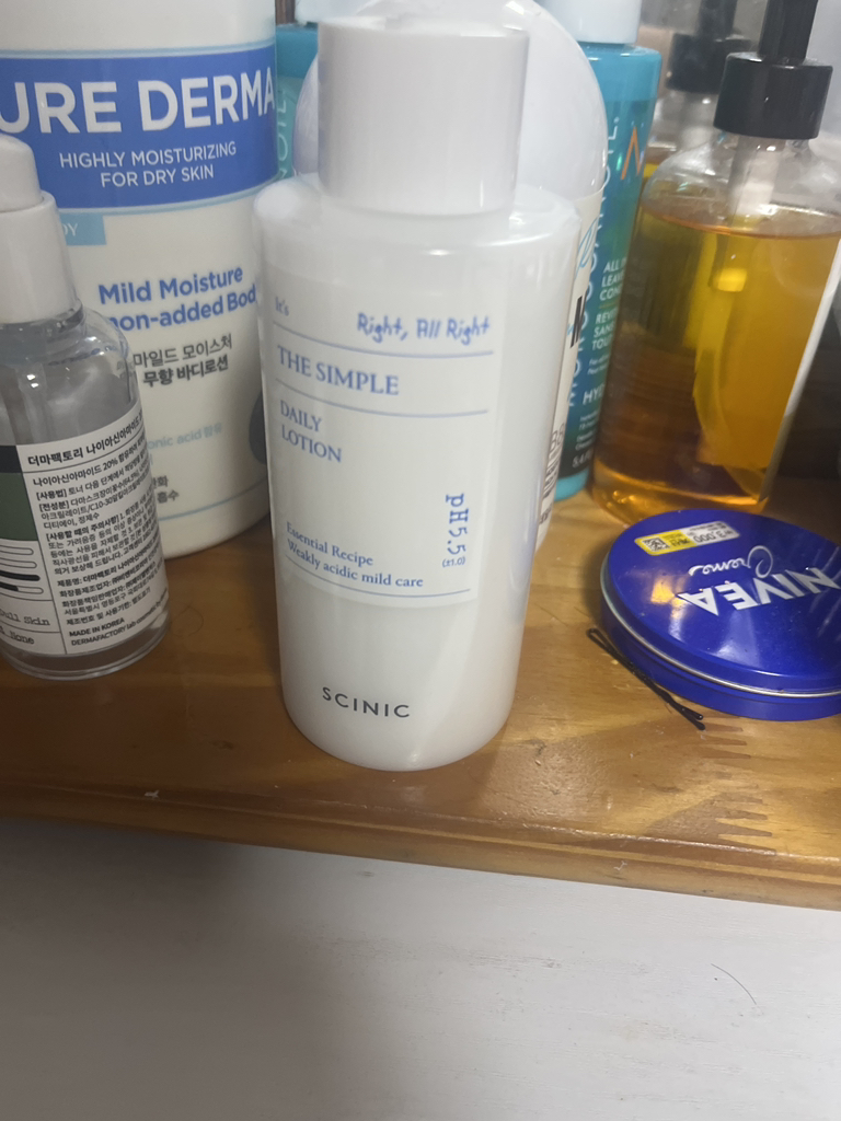 简单日用润肤露的真实用户使用照片