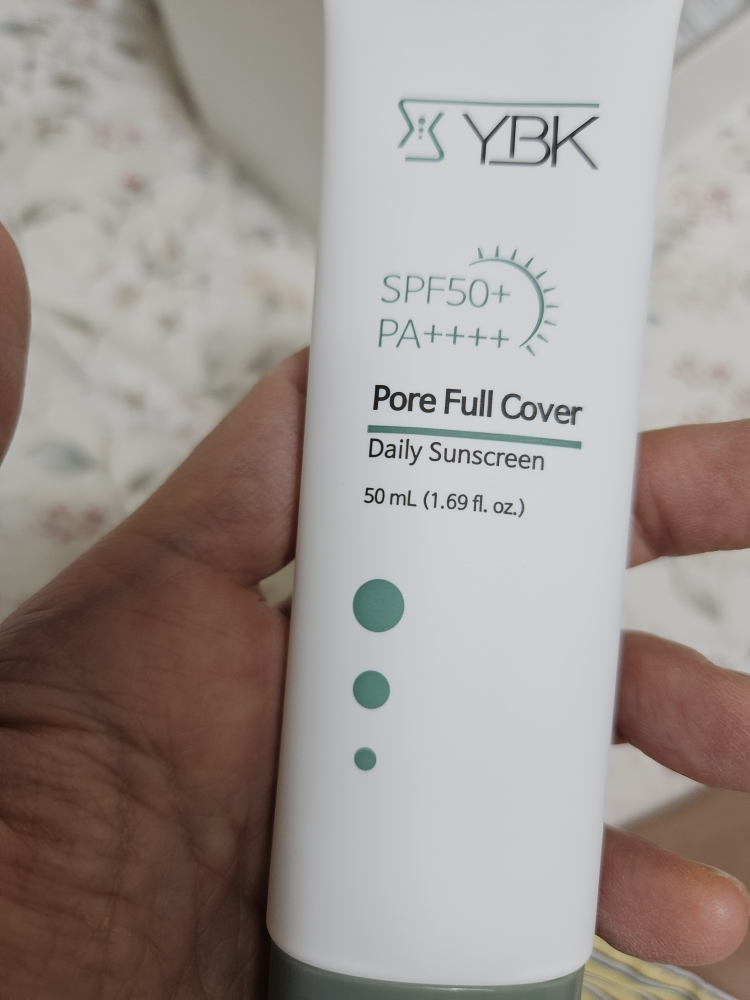 YBK (와이비케이) 포어 풀 커버 데일리 썬스크린 [SPF50+/PA++++] review image