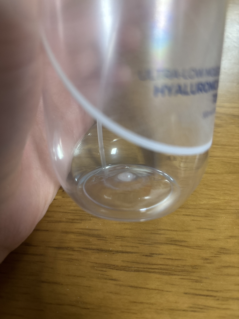 超低分子量透明质酸爽肤水的真实用户使用照片