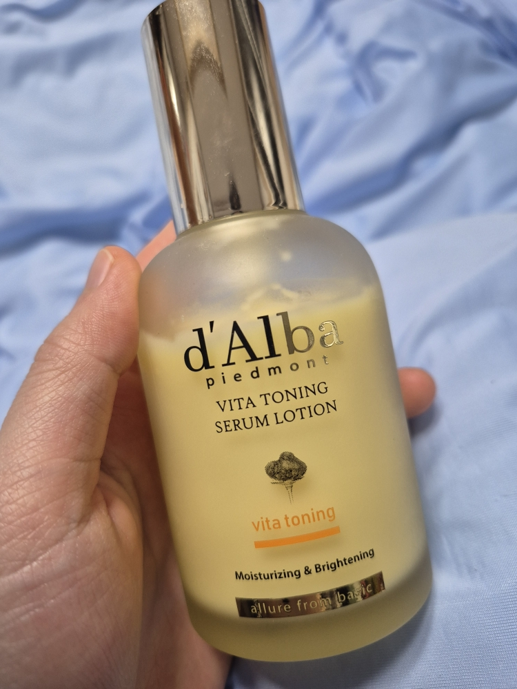 달바 (d'Alba) 비타 토닝 세럼 로션 review image