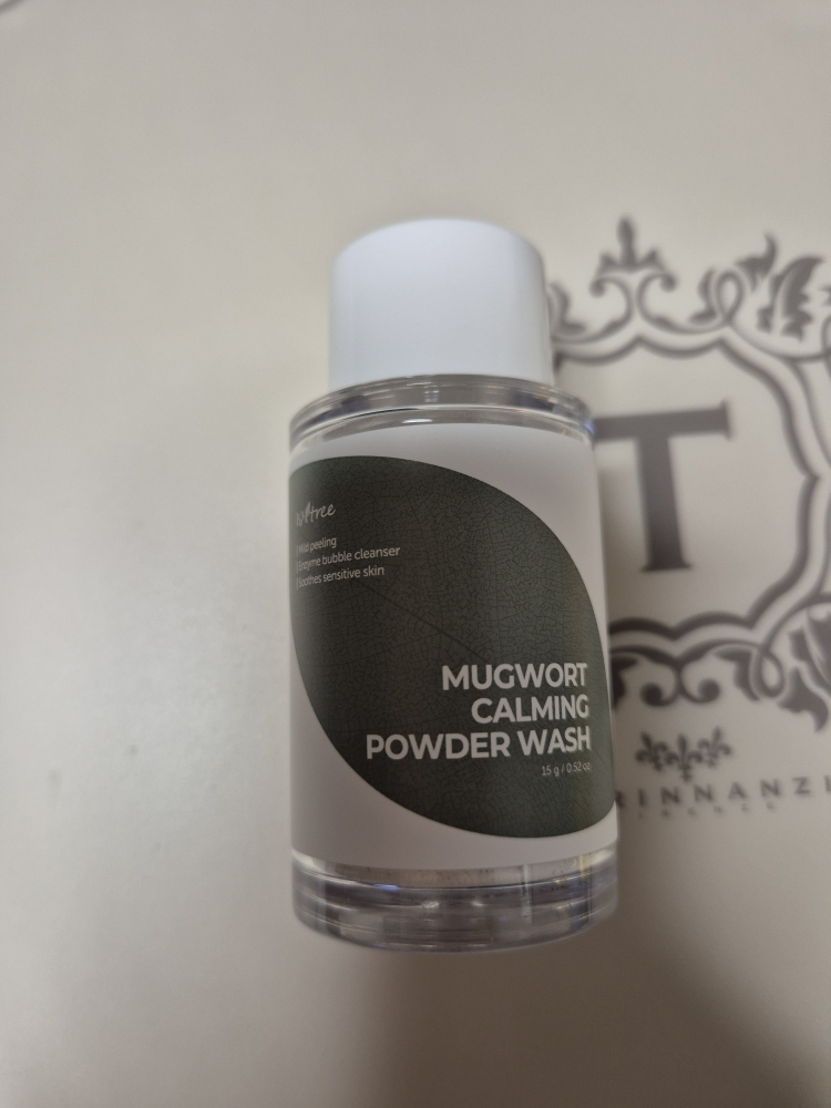 이즈앤트리 (IsNtree) 머그워트 카밍 파우더 워시 review image