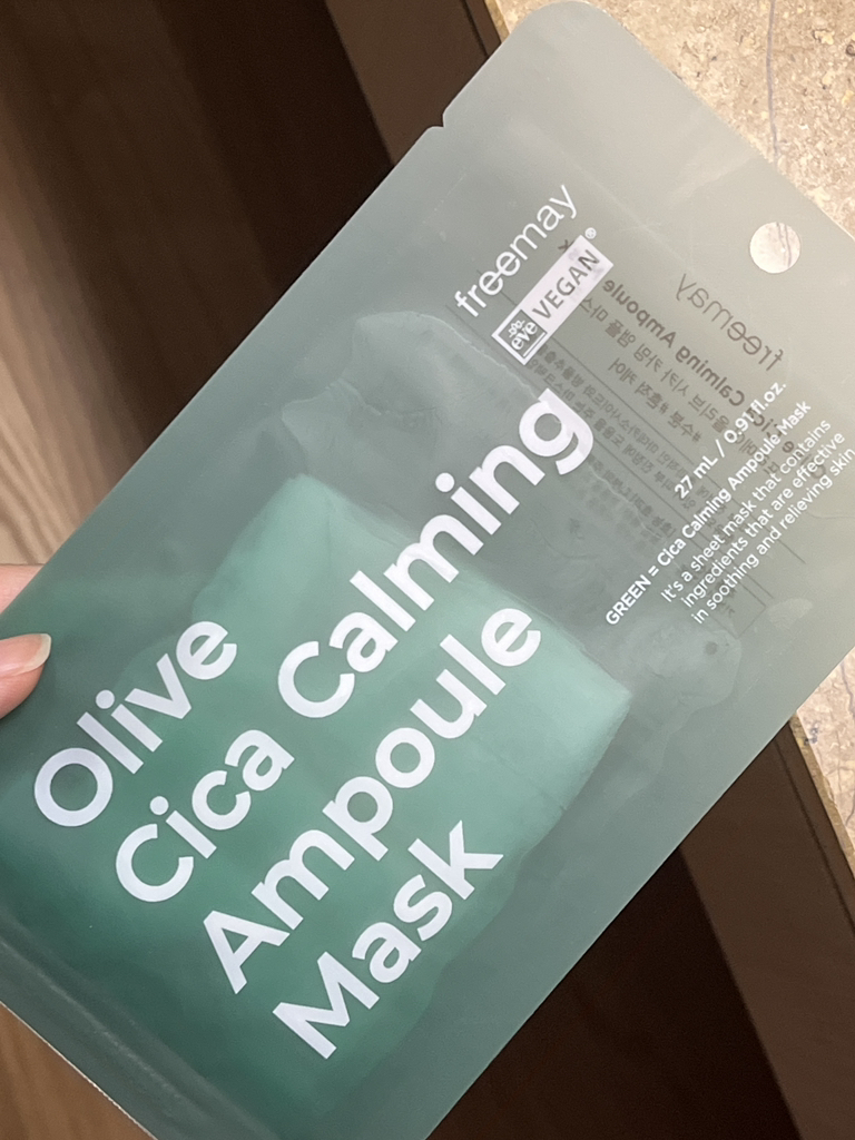 Olive Cicca 魅力安瓶面膜的真实用户使用照片